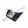 Back view of OEM BMW F3X-F8X Shadow Line LCI rear side trunk lid left light 63219491587