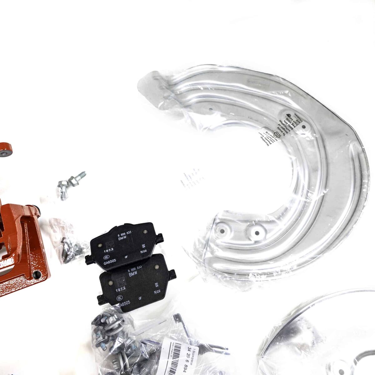 OEM BMW M Performance Brake Kit - 34112450161, 34108854026 