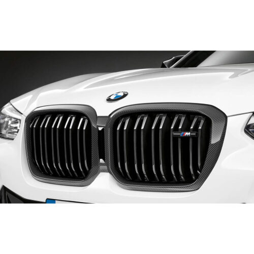PaddleShifterz OEM BMW M Performance LCI Carbon fiber front grill - 51 71 9 628 252 X3M X4M F98 F97