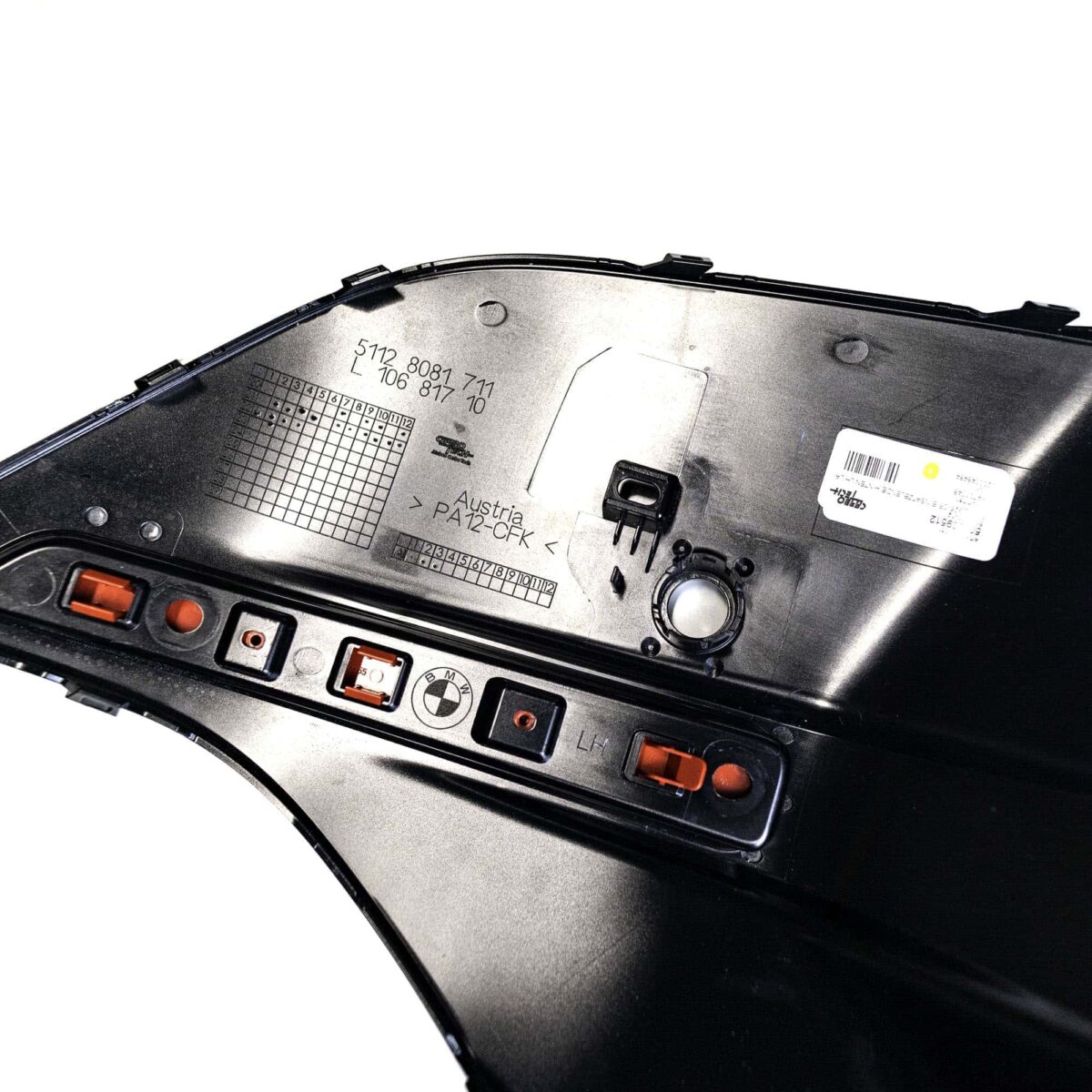 OEM BMW M Performance carbon trims 51128081711-51128081712 - Image 9