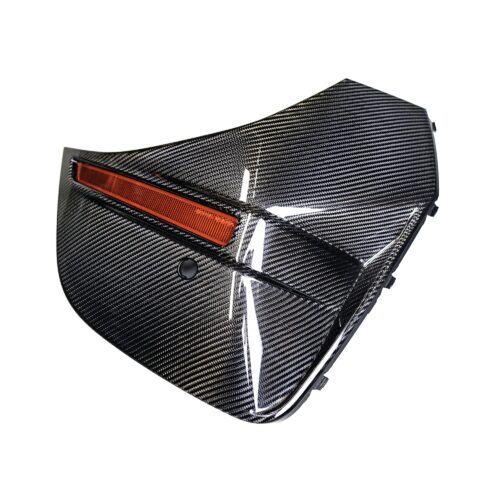 OEM BMW M Performance carbon fiber rear bumper trims for G26 i4 51128081711-51128081712