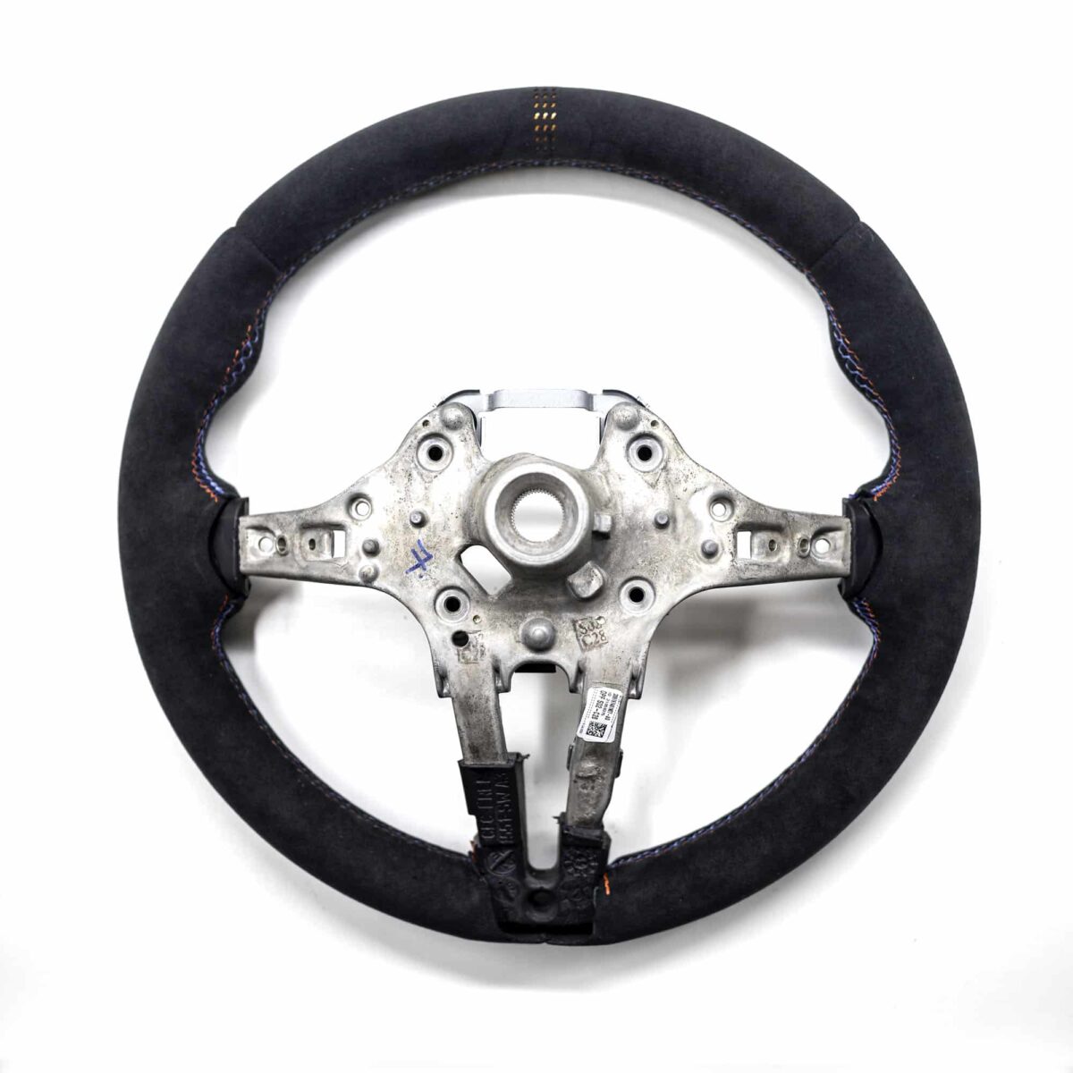 OEM BMW M Sport alcantara M4 GTS steering wheel 32307990790 - Image 5