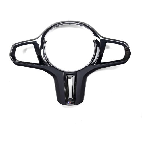 OEM BMW gloss black F90 M5 CS steering wheel trim sku: 32309503440