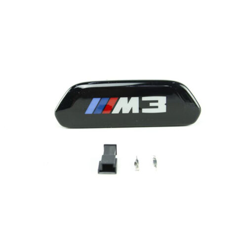 OEM BMW F80 M3 Black Illuminated Seat badge - 52109503038