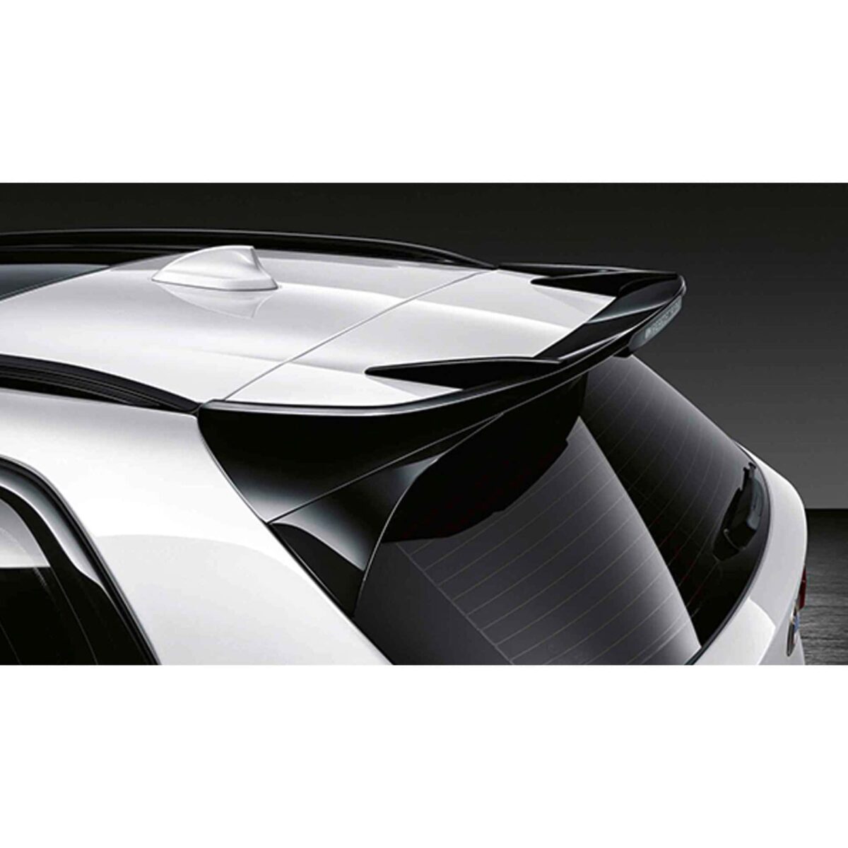 OEM BMW M Performance Gloss Black Flow-Through Rear Spoiler - 51 19 2 471 091