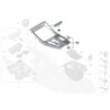 PaddleShifterz OEM BMW Carbon fiber center console for X4M - 51 16 8 072 940, 51 16 8 072 941