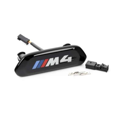 PaddleShifterz OEM BMW F82:F83 M4 Schwarz Beleuchtete Sitzplakette - 52109503039