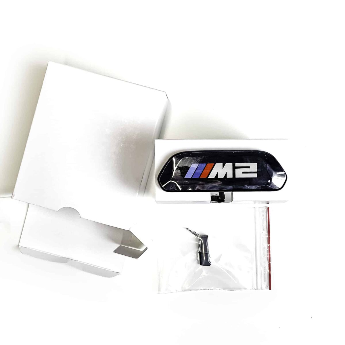 OEM BMW F87 M2 Black Illuminated Seat badge - 52109503037 - Image 5