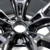 OEM BMW Forged 963M Frozen Gunmetal front - 36108746989 close up shot showing the inner part of the wheel