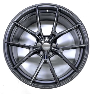 OEM BMW Forged 963M Frozen Gunmetal front - 36108746989 top view shot