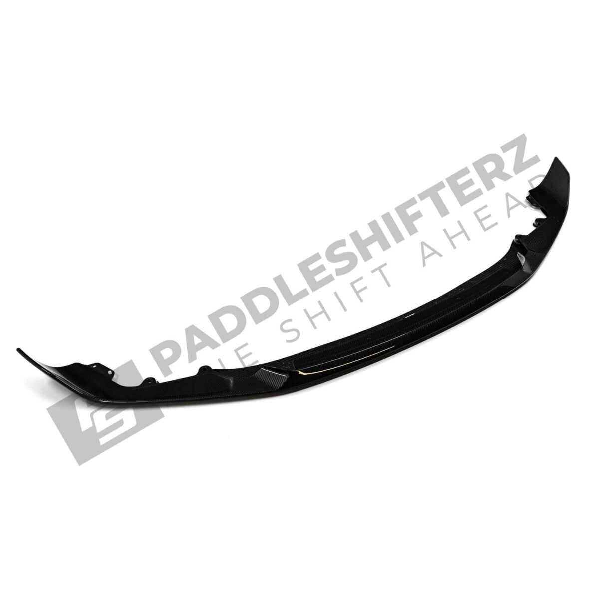 Side view of OEM BMW M Performance Carbon Front spoiler F87 - 51192449476