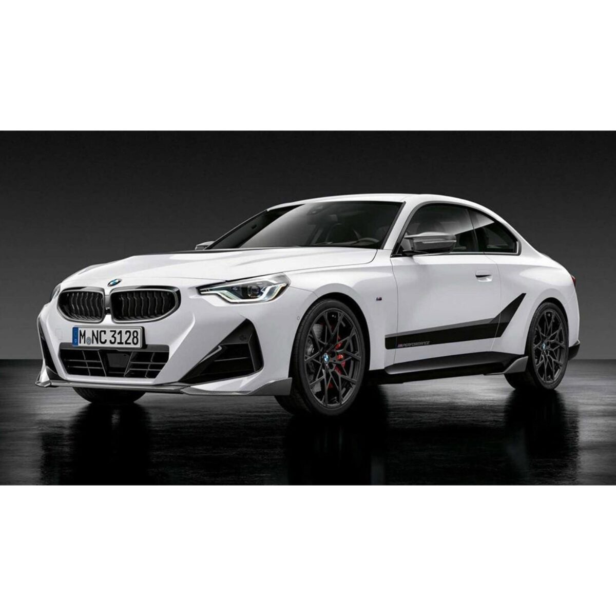 PaddleShifterz OEM BMW M Performance Carbon fiber front spoiler G42 - 51195A34857, 51195A34858, 51195A34859