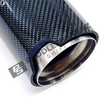 OEM BMW M Performance Carbon fiber tail pipe - 18302456072 - Imagen 4