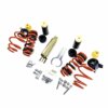 birds eye view of the OEM BMW M Performance suspension lowering Kit - 31305A2D979 on a white background