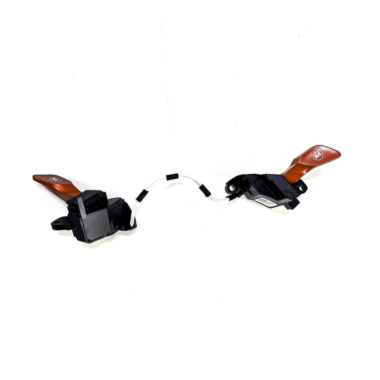 A photo of the OEM BMW M Steering wheel buttons M1 & M2 - 61318090047 on a white background