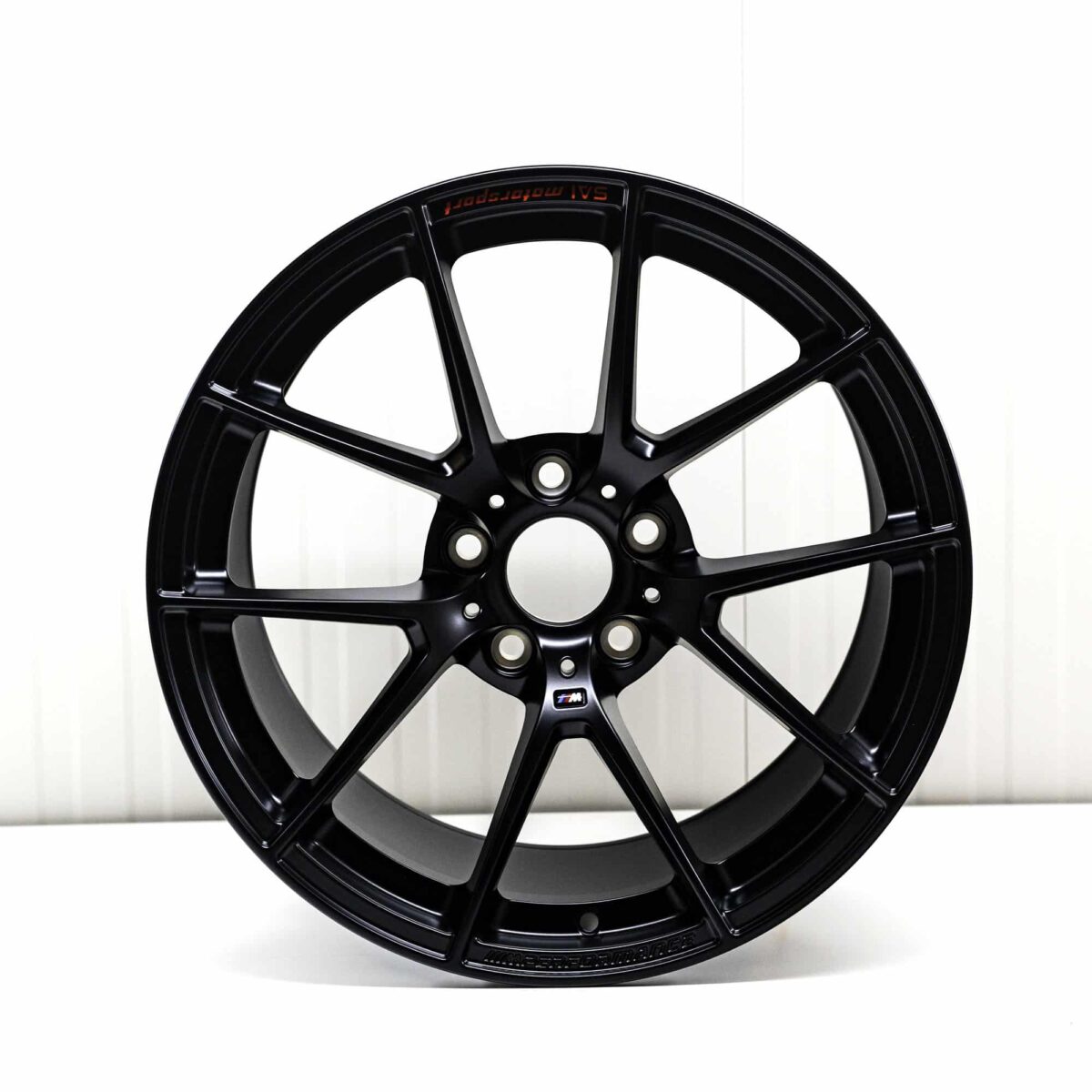 OEM BMW M4 GT4 Motorsport matte black rim - 36108431617 – Bild 2
