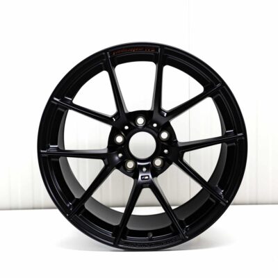 Alternative view of OEM BMW M4 GT4 Motorsport matte black rim - 36108431617