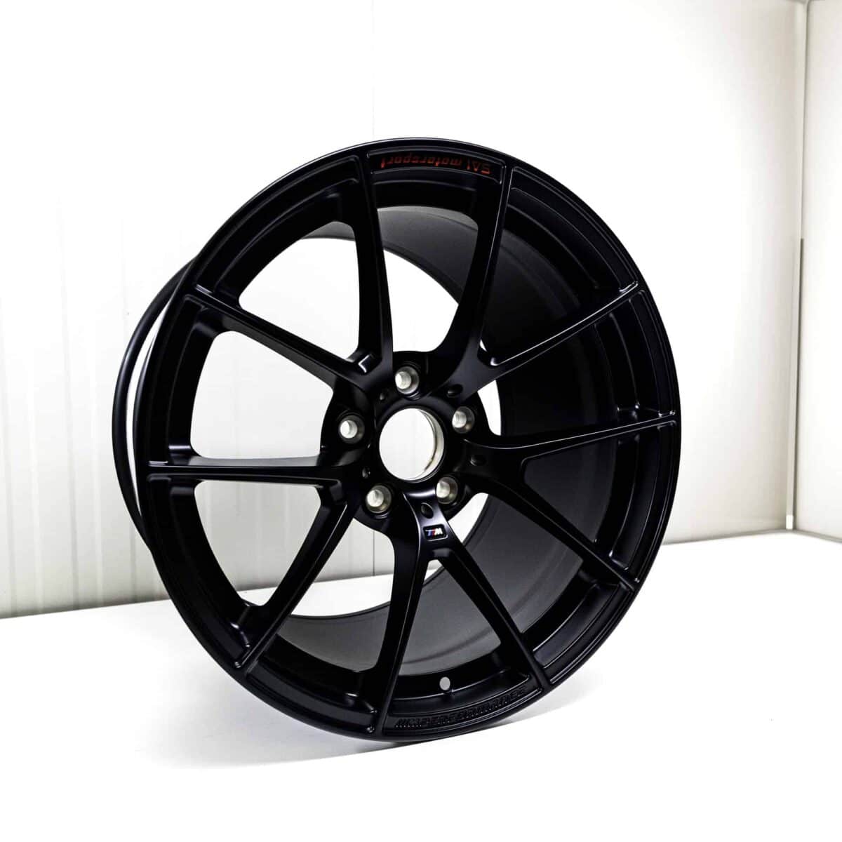 OEM BMW M4 GT4 Motorsport matte black rim - 36108431617 – Bild 3