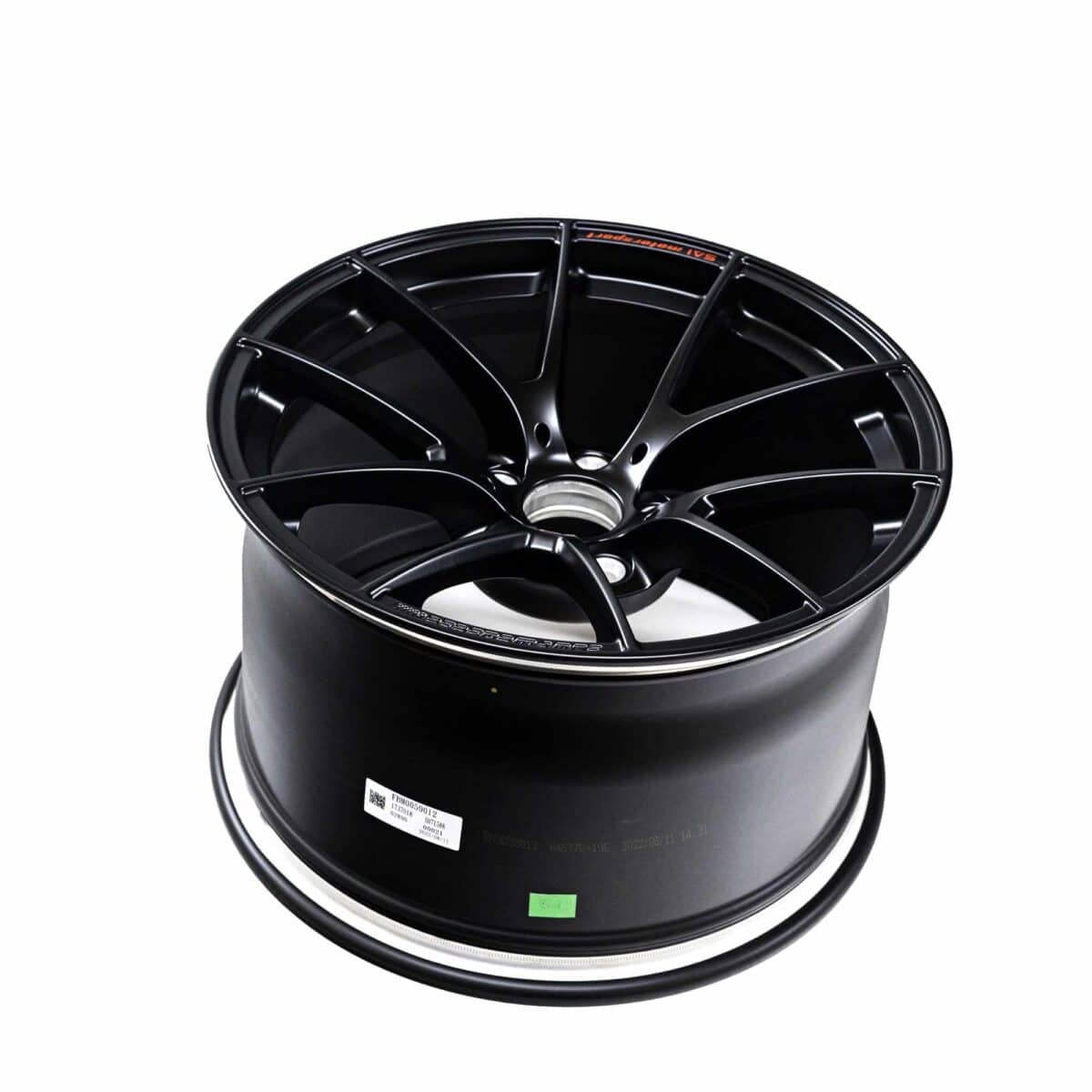 OEM BMW M4 GT4 Motorsport matte black rim - 36108431617 – Bild 9