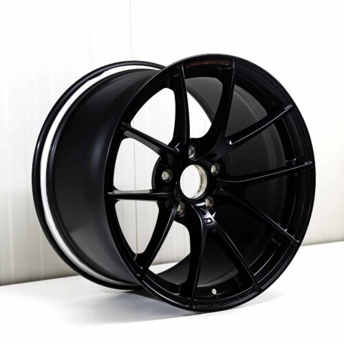 OEM BMW M4 GT4 Motorsport matte black rim - 36108431617 - 11X18" ET30