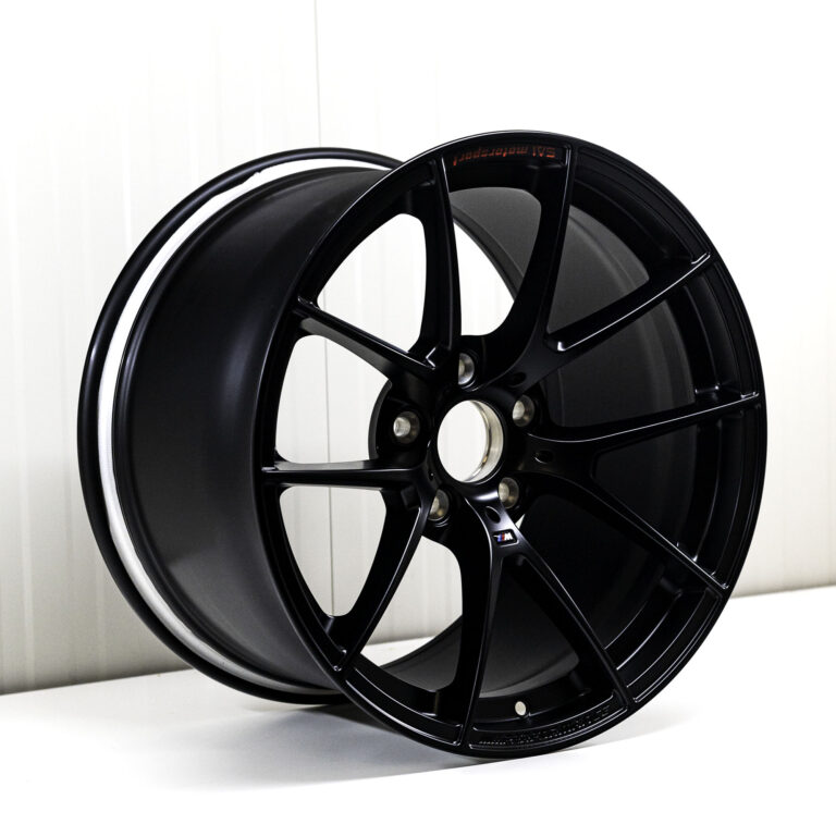 OEM BMW M4 GT4 Motorsport matte black rim - 36108431617 - 11X18" ET30