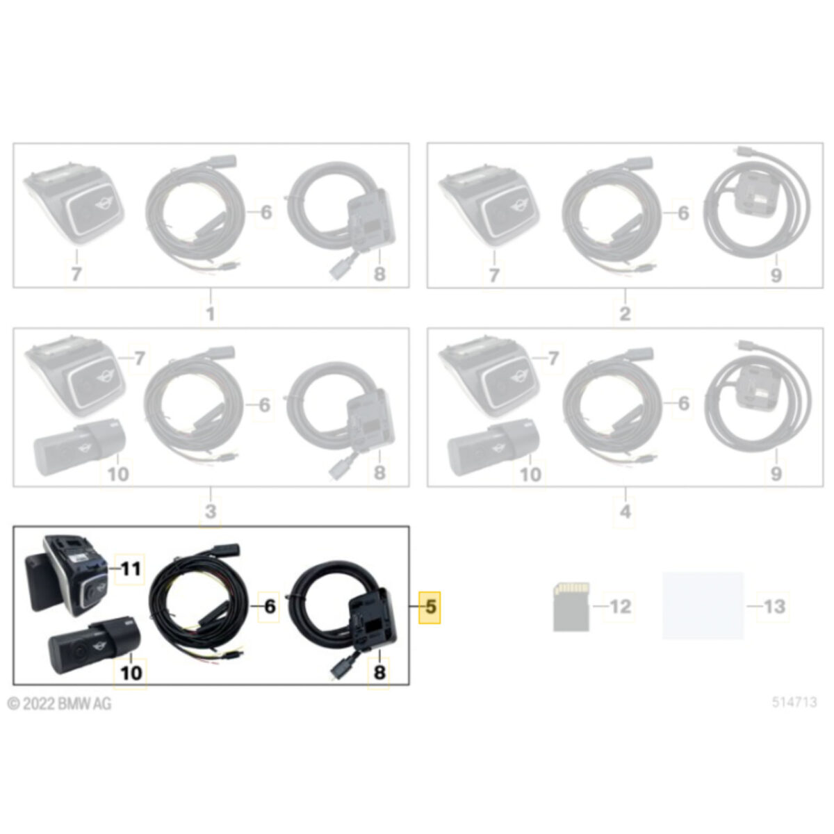 PaddleShifterz OEM BMW MINI Advanced Car Eye 3.0 Pro - 66215A444A3