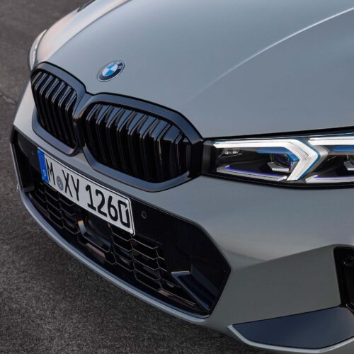 PaddleShifterz OEM BMW gloss black front grill G20:G21 LCI - 51115A1BFB0-51115A1BFA9