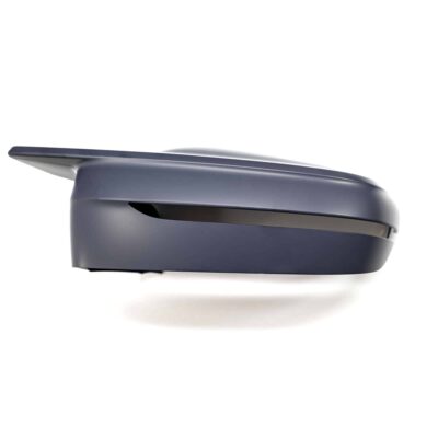 OEM BMW M style mirror caps for BMW G series in primed color pictured from the front
