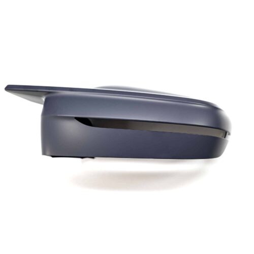 OEM BMW M style mirror caps for BMW G series in primed color pictured from the front