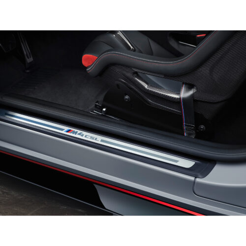 OEM BMW M4 CSL Door sill trim - 51 47 8 086 133