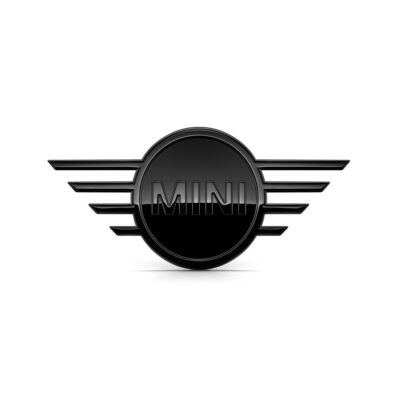 OEM MINI Kofferraum-Emblem hinten Piano Black F54 Clubman - 51142465240