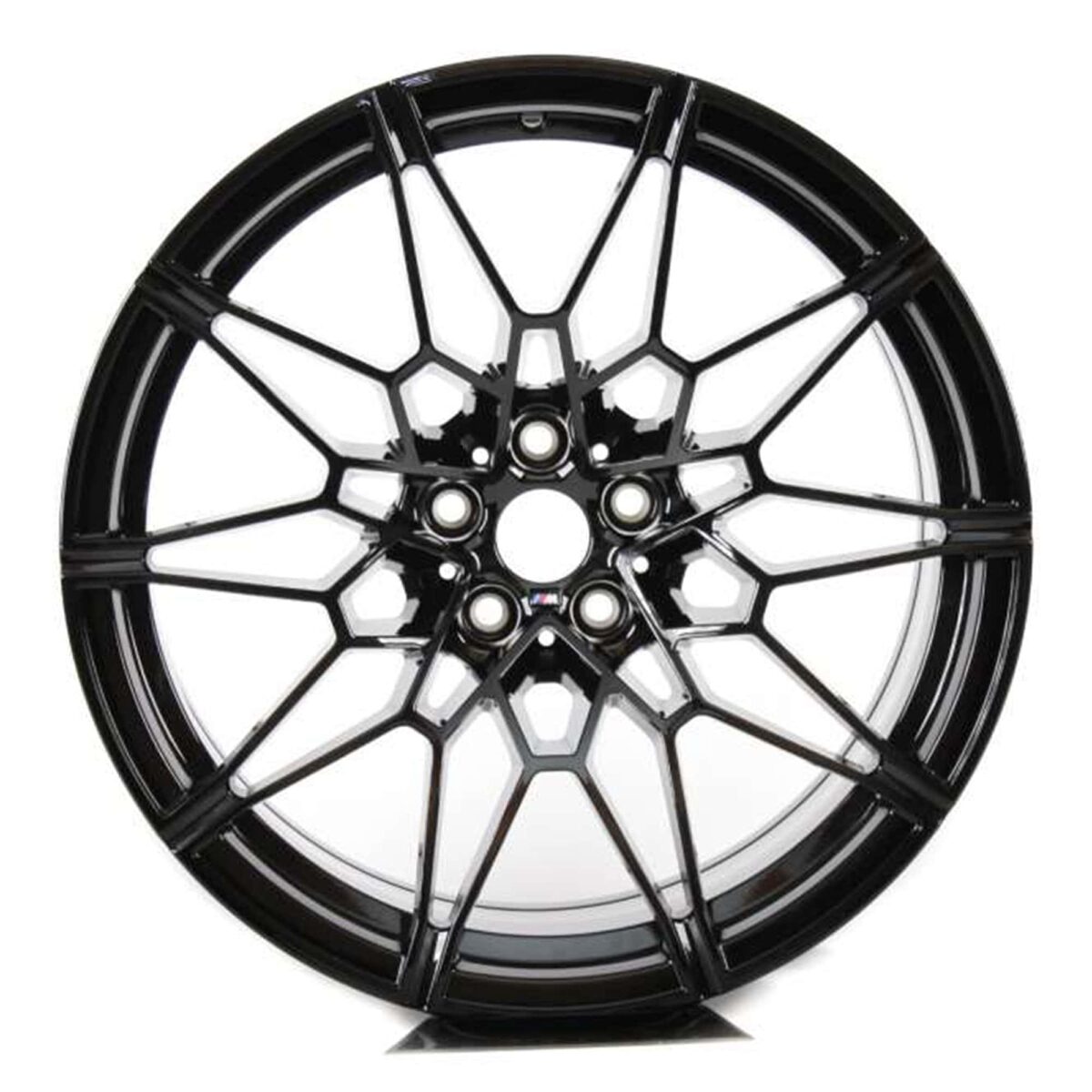 PaddleShifterz OEM BMW Aluminum rim M double spoke 826 jet black uni 9.5J x 19 ET 20 front axle M3 G80 M4 G82 - 36108093838