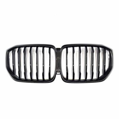 Alternative view of OEM BMW Carbon fiber front grille G05 X5 - 51712467262