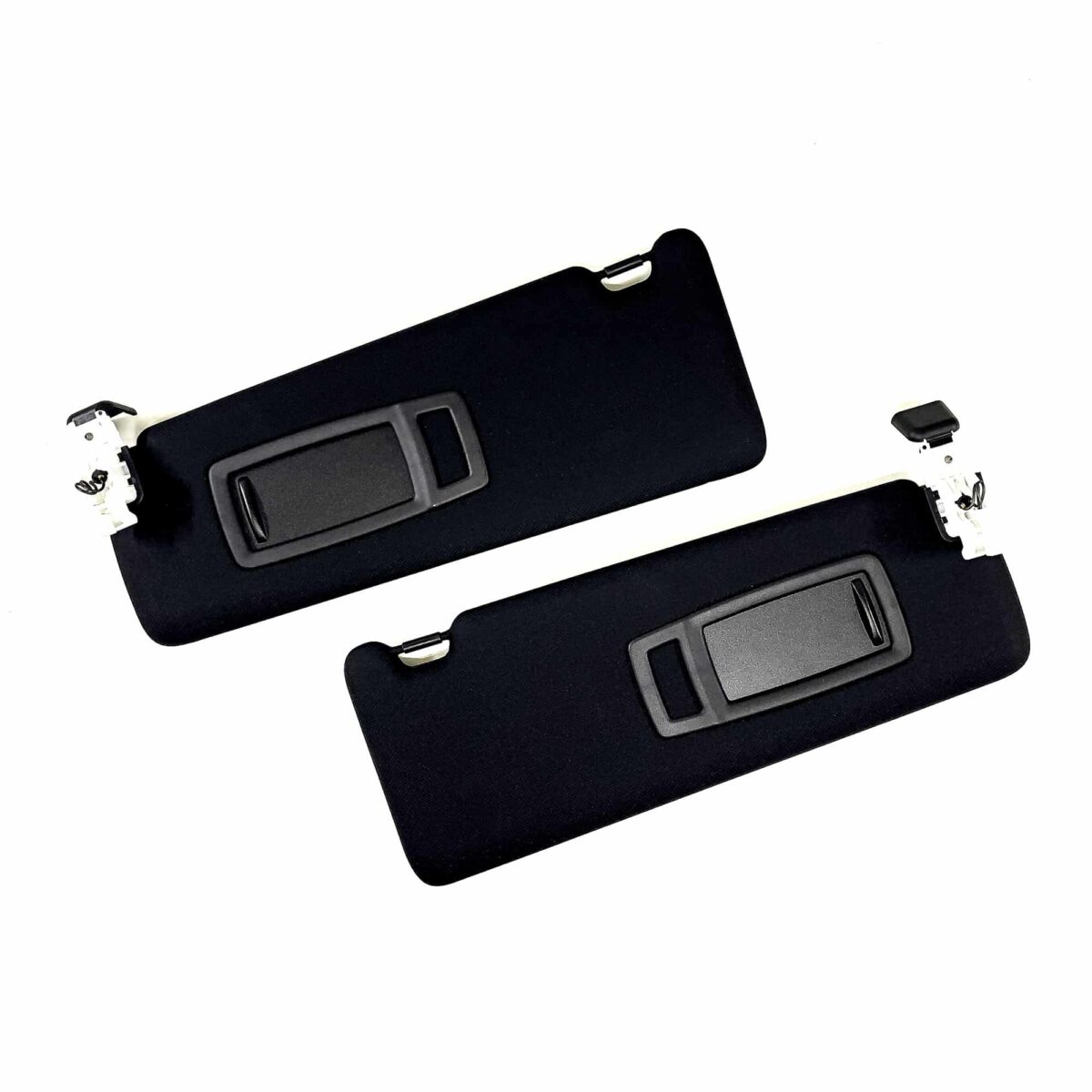 OEM BMW F3X/F8X Black Sun visor set, without safety labels - Image 3