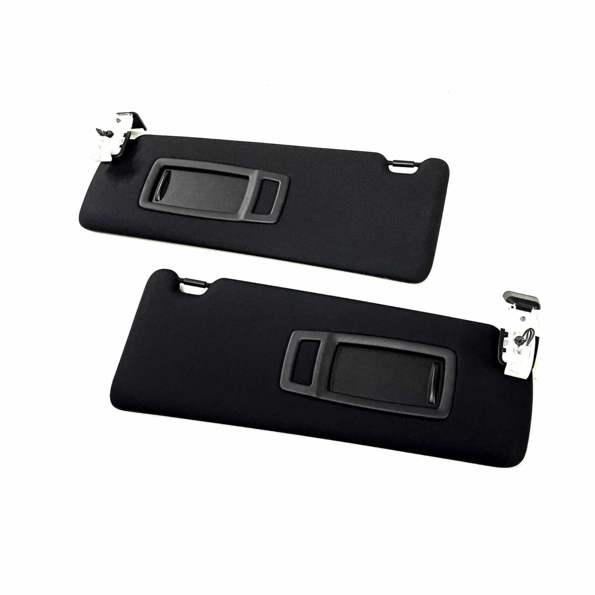 OEM BMW F3X/F8X Black Sun visor set, without safety labels - Image 2