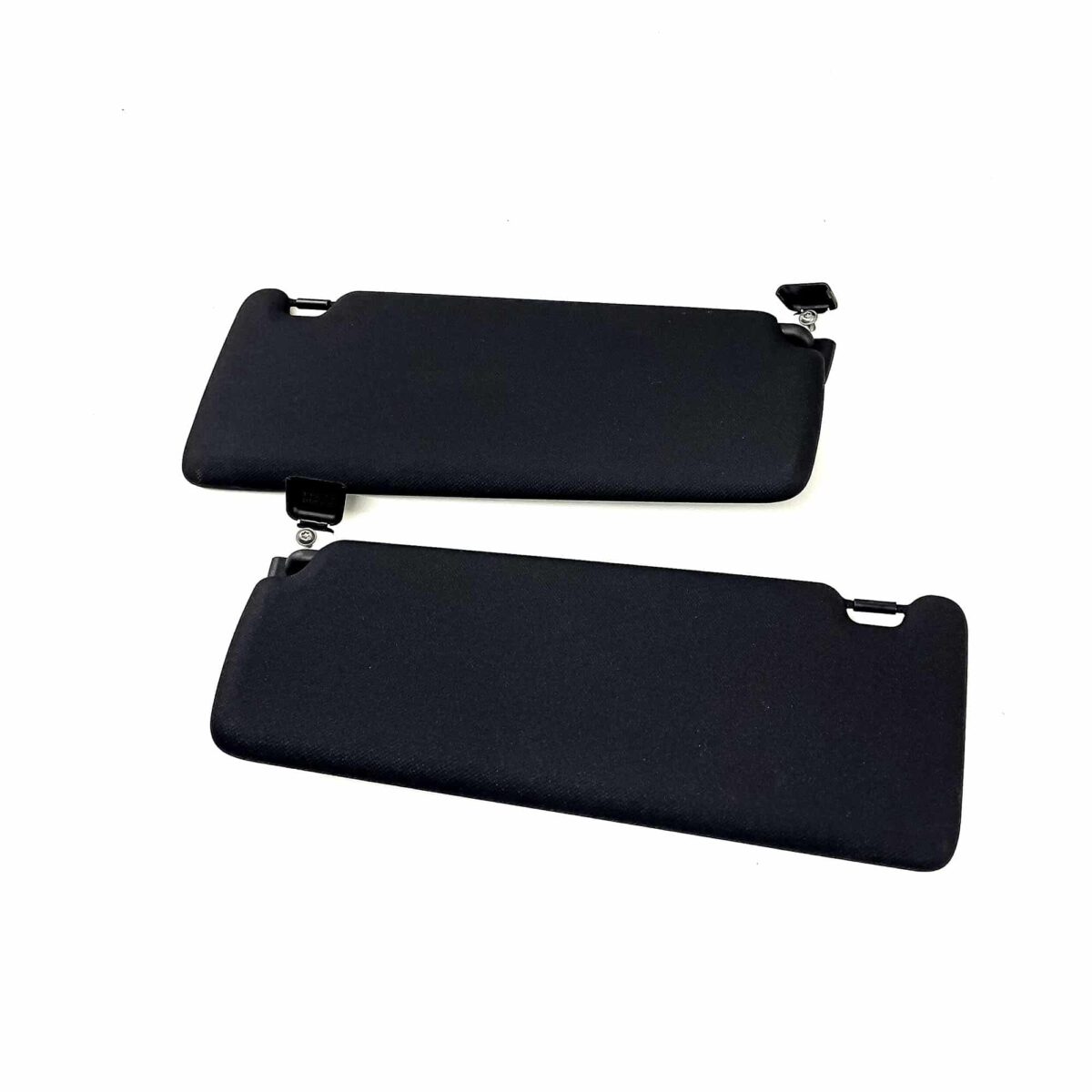 OEM BMW F3X/F8X Black Sun visor set, without safety labels