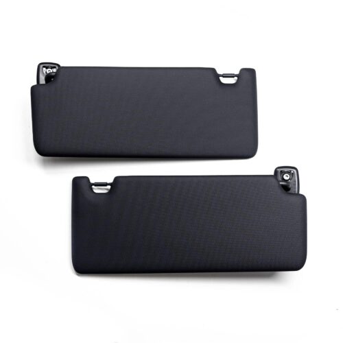OEM BMW G82/G87 Black Sun visor set (without safety labels)