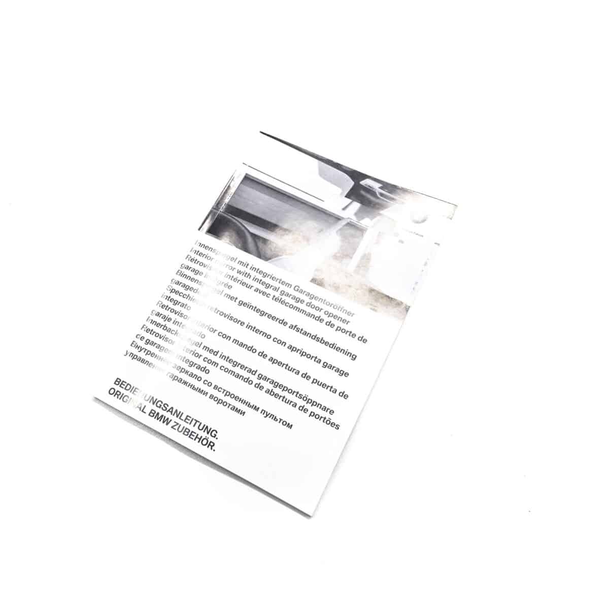 OEM BMW Interior mirror with garage opener - 51162471107 – Bild 9