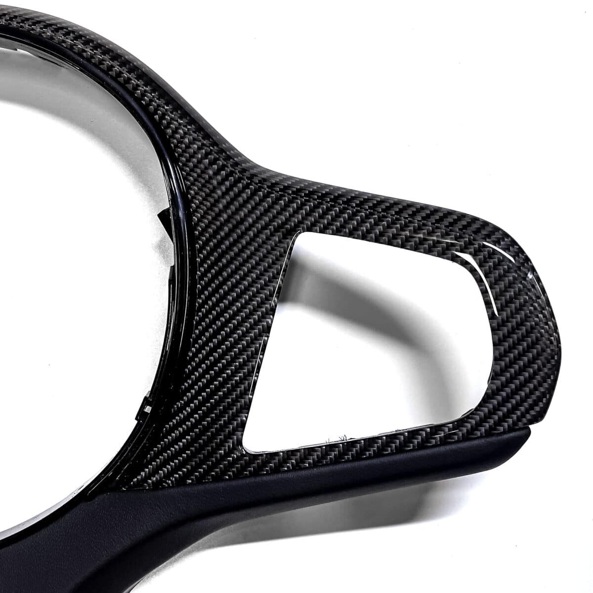OEM BMW M Performance carbon steering wheel trim 32302459671