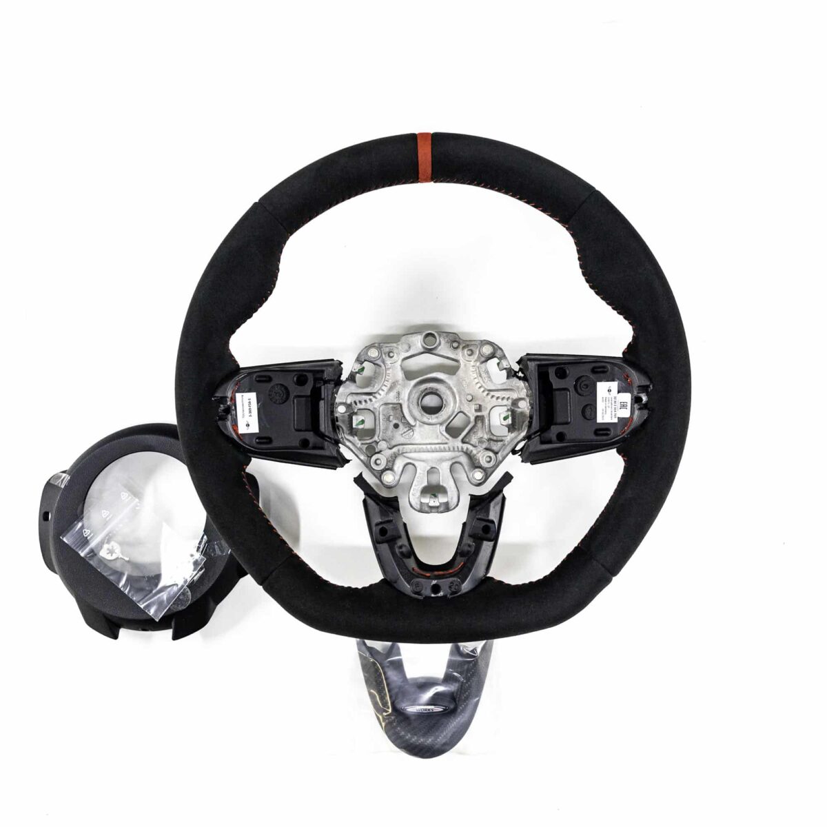 MINI JCW Alcantara-Faser-Lenkrad - 32302364769 für manuelle Fahrzeuge
