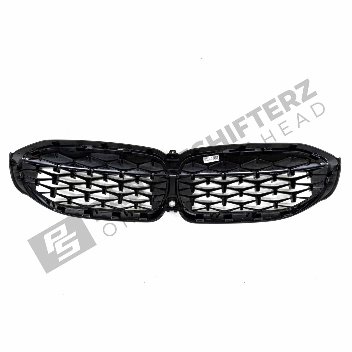 OEM BMW Cerium Grey M340i front grille - 51135A07604 rear view
