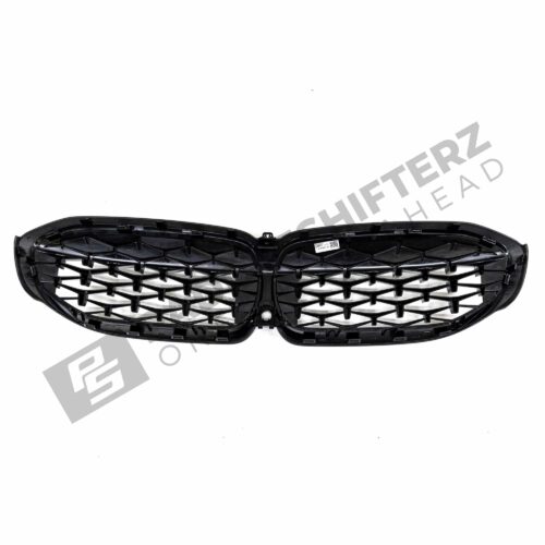OEM BMW Cerium Grey M340i front grille - 51135A07604 rear view