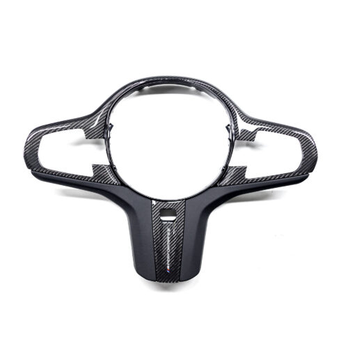OEM BMW M Performance carbon steering wheel trim 32302457717