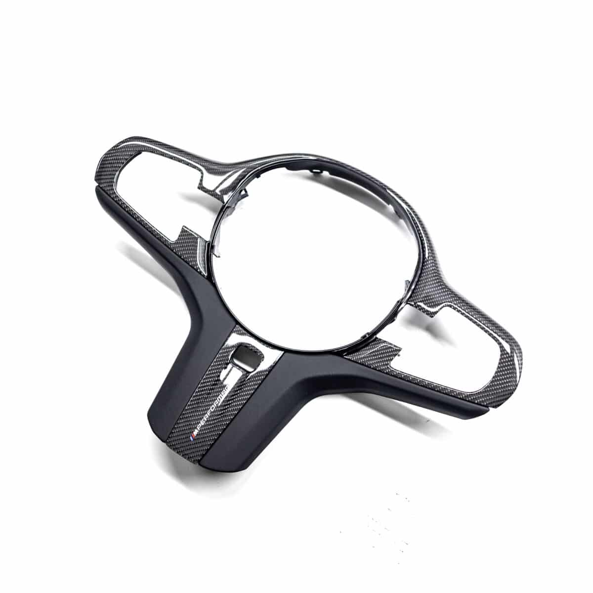 OEM BMW M Performance carbon steering wheel trim 32302457717