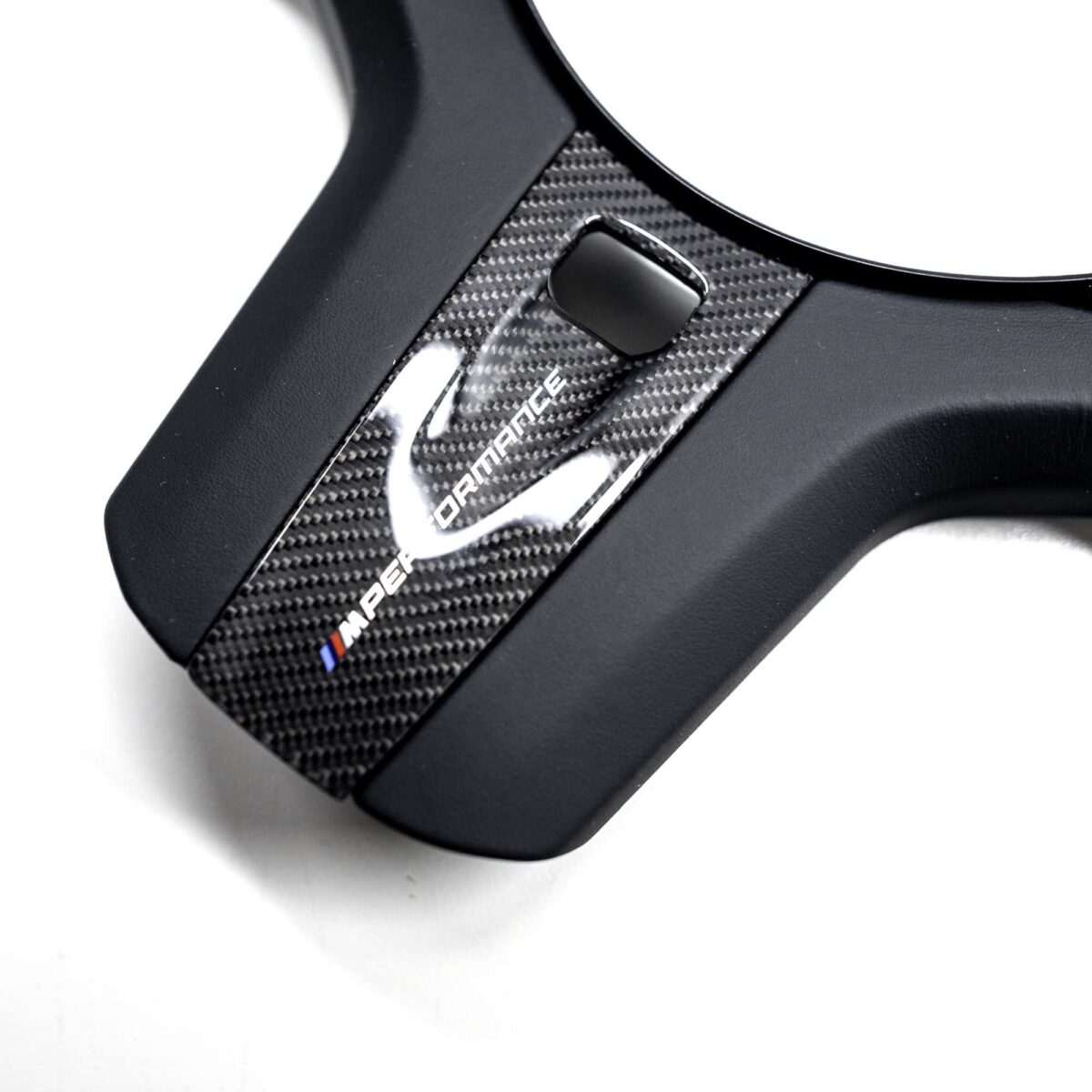OEM BMW M Performance carbon steering wheel trim 32302457717 - Image 6
