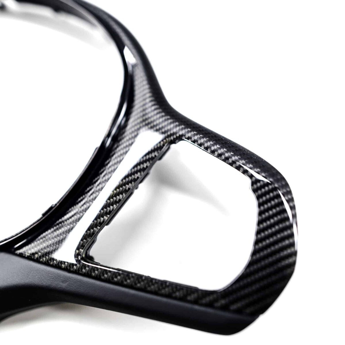 OEM BMW M Performance carbon steering wheel trim 32302471439 - Image 5