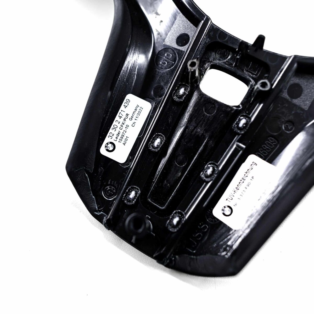 OEM BMW M Performance carbon steering wheel trim 32302471439 - Image 4