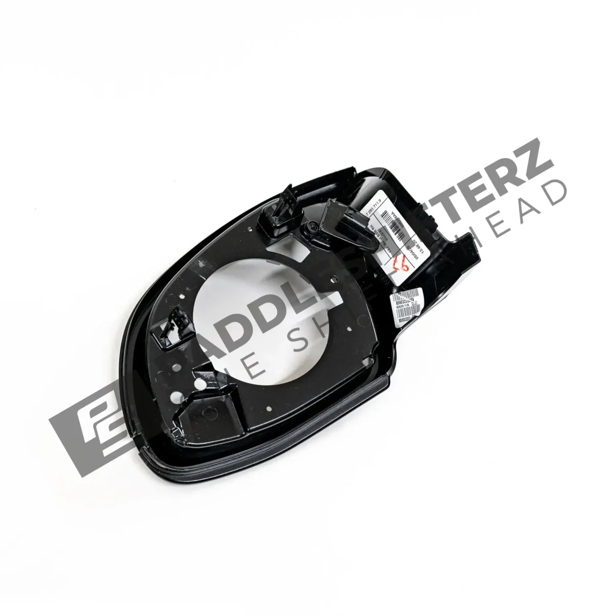 OEM BMW Black mirror supporting ring, right - 51168060322 bottom side