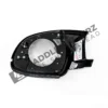 OEM BMW Black mirror supporting ring, right - 51168060322 bottom view