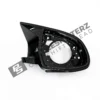 OEM BMW Black mirror supporting ring, right - 51168060322